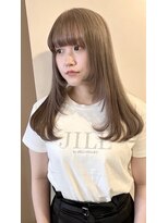 ロチカバイドールヘアー 心斎橋(Rotika by Doll hair) フェイスレイヤー×ミルクティ