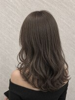 フレームプラス なんば駅前店(FRAME+)&nbsp;透け感グレージュカラー