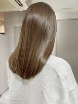 エイチエムヘアーホーム 池袋2号店(H M hair home) 髪質改善/ミルクティーベージュ/ショートボブ/韓国/顔周りカット