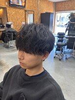 アディクト オム(ADDICT HOMME)&nbsp;緩めシャドウパーマ