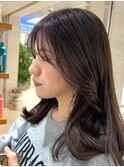オリーブグレージュグレージュ 赤み消しカラー