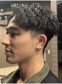 リバースセンターパート/ニュアンスパーマ/ダウンバング/錦糸町