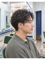 ルートヘア 辻堂店&nbsp;20代30代40代50代メンズパーマ毛流れニュアンス大人辻堂