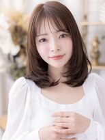 ENOAhair&spabyCOVERHAIR【ショート/白髪染め ぼかし/ヘッドスパ】【10/1開店(予定)】&nbsp;顔まわりレイヤーの艶感大人ミディ　/川口/30代/40代/50代