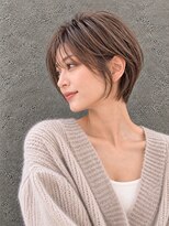 ラベルムバイエーケー(La Belleme by AK)&nbsp;丸み大人ショート×アッシュベージュ