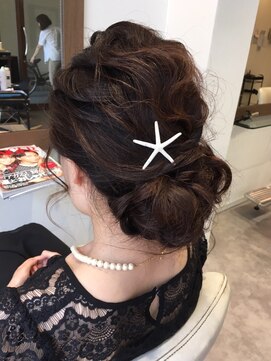 ハートライン(hair bridal Heart Line) セットアレンジ