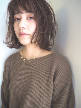 プレディカ(pledica) 【pledica】hirosato ゆるミディ×外ハネボブ★ダークモカ