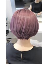 10711 となりの美容室&nbsp;【ハイトーン】おしゃれくすみピンク