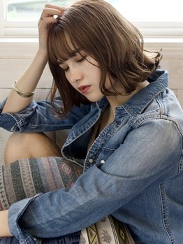 フルール たまプラーザ(Fleur)の写真/カット+カラー+オッジィオット8step TR¥13000★大人可愛いボブ＆ショートはフェイスラインがポイント◎