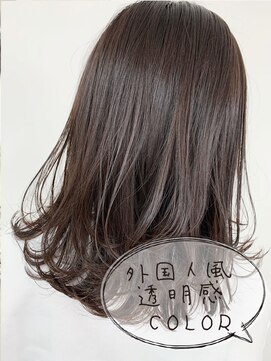 リシャルム 新保店(Re charme) 透明感外国人風カラーおすすめアッシュ