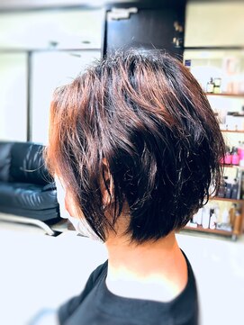 キャン 温品店(CAN) 【CAN】大人女子に大人気！　ショートボブ×ゆるふわウエーブ