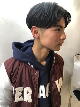 ビスクヘアデザイン(bisq hair design) ニュアンスパーマ　センターパート