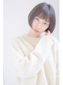 髪質改善縮毛矯正+前下りボブ