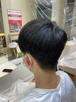 クオリス 上板橋店(QUALIS)&nbsp;韓国風重た目マッシュ【ツーブロック×刈り上げ】