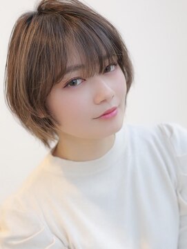 アグ ヘアー カリス 大分上宗方店(Agu hair charis) 《Agu hair》ふんわりナチュラルマッシュショート
