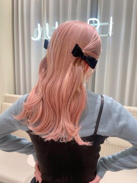 ユーリ(JUURI) ペール/ピンク/柔らかい/ピンクカラー/韓国風巻き