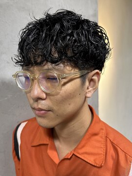 カーニバル 江古田(CARNIVAL) rei ツーブロックマッシュ /アップバング/束間ショート/パーマ