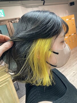 コワファーストナガサキシャンプーボーイ(COIFF1RST NAGASAKI SHAMPOO BOY) インナーイエロー