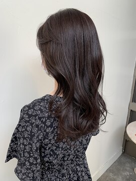 グロウ 丸の内(GLOW) グレージュシルバーグレーアッシュ前髪2wayバング韓国風甲府