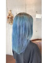 ヴィザヴィ 板橋店(vis a vis)&nbsp;【ヴィザヴィ板橋】ターコイズブルー/ダブルカラー