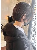 【1ミリにこだわるカット】/ショート/ミニボブ