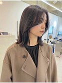 ミディアムレイヤー　韓国