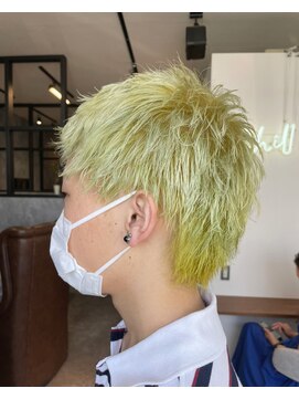 チル(chill) ベリーショート×イエロー