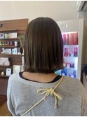 切りっぱなしボブ