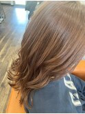 20代30代明るいアッシュベージュカラー