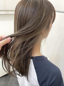 ネオリーブアイム 横浜西口店(Neolive aim) ハイライト×インナーカラーデザインカラー【横浜】