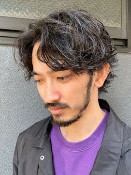 クオル 立川(QOL) センターパートパーマ