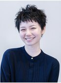 ベリーショート/レイヤーカット/ショートカット/顔周り/梅田