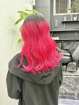 チュダック(ChuDuck)&nbsp;韓国風《ベリーピンク》ハイトーン/ケアブリーチ/ダブルカラー