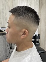 ヨシザワインク バンダイ(YOSHIZAWA Inc. BANDAI) メンズフェードベリーショート/イカつめ髪型/スキンフェード