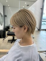 ビーヒアナウ N゜03 金沢駅西店(BE HERE NOW) short hairー