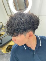 ブルーオーシャン 久留米店(BlueOcean)&nbsp;20代30代ツーブロックマッシュツイストスパイラルパーマ