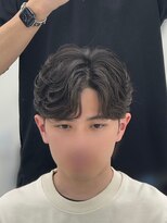 センス 渋谷 宇田川交番前(SENSE)&nbsp;韓国メンズヘア/カルマパーマ/ニュアンスパーマ*渋谷/MEN'S/眉毛