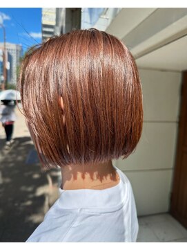 インビテーション(invitation) ミニボブ・ラインボブ・ブラウンカラー・ショコラカラー