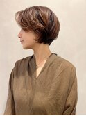 【Lateliercontent MIHO】40代50代60代　万能なショートボブ