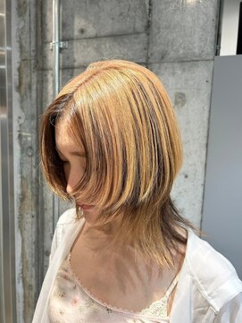 アース 高円寺店(HAIR & MAKE EARTH) ベージュ×ブラウン♪  【@mppp_32485】