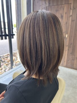 ヘアーアンドエステティック ヴェリス(hair&esthetic Velis) 【Velis】明るめベージュ♪ハイライト