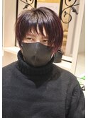 ショートボブ×丸みショート