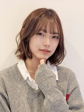ヘアアンドメイク ニューヨーク ニューヨーク 長岡天神店(Hair&Make NYNY) 顔まわりレイヤー/レイヤーカット/ボブ