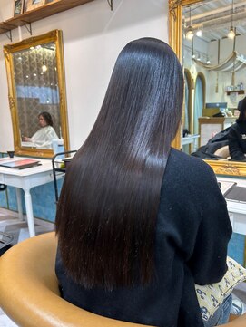 ロンドアベニール 北千住(Lond avenir) メルティカラーフェミニンロング似合わせカット髪質改善縮毛矯正