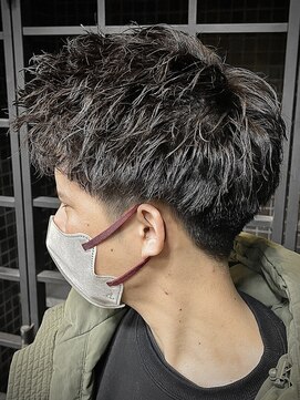 ヒロギンザ 六本木店(HIRO GINZA) ツーブロック×ツイストパーマ