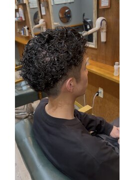 ヘアーサロン アトリエ(Hair salon ATORIE) ツーブロックショートメンズパーマソフトアフロ