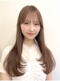 レイヤーカットミディアムレイヤー顔周りレイヤーロングレイヤー