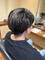 ユウヘアー 本山店(U Hair)&nbsp;コントラストハイライト！/ブリーチ/メンズカット