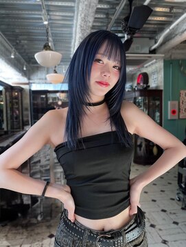 スリー(three) NAVY