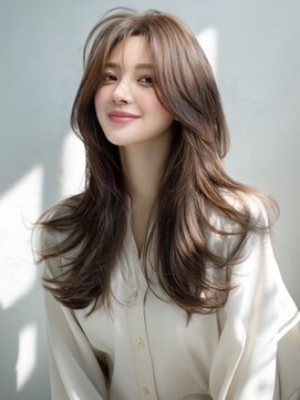 アルトリスト(Altruist Aging×HAIR&SPA) ★ダークアッシュ大人ガーリーボブ着物ミディアムレイヤーカット